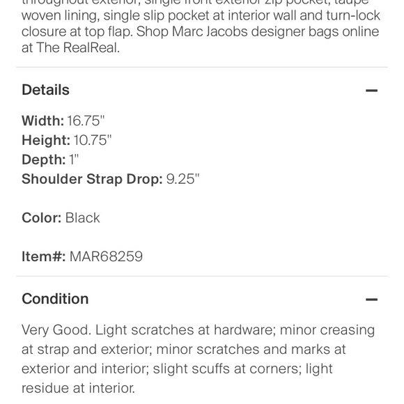 Last Day!MARC JACOBS BLACK STUDDED MESSENGER - Picture 9 of 9